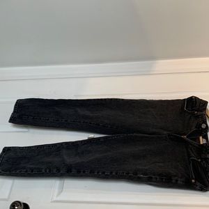 Jeans grise/noir